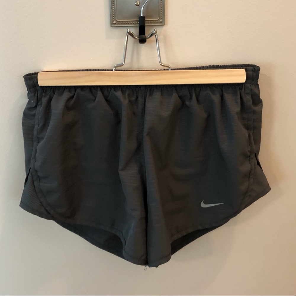 Gray nike shorts